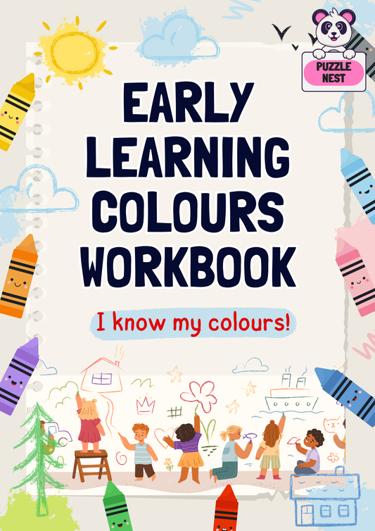 Early Learning Colours Workbook