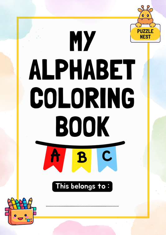 My Alphabet Coloring Book