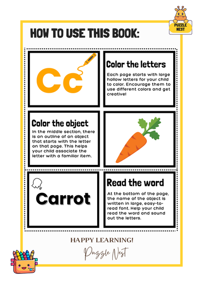 My Alphabet Coloring Book